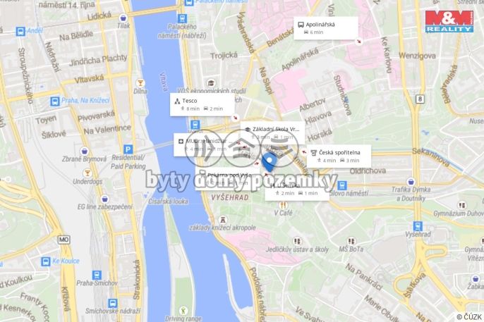 Pronájem, Byt 2+kk, Praha