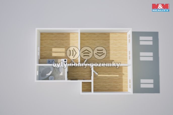 Prodej, Byt 2+1, Ústí nad Labem