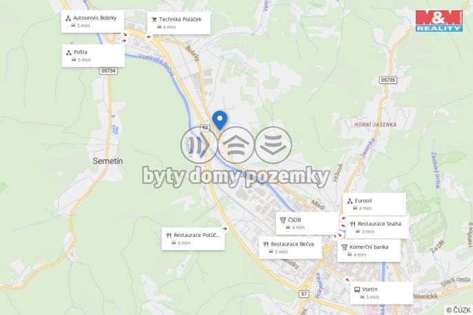 Pronájem, Sklad, Vsetín