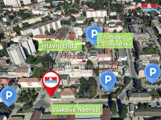Pronájem, Obchod a služby, Bohumín