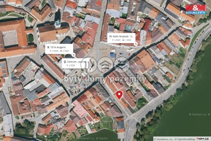 Pronájem, Obchod a služby, Jindřichův Hradec