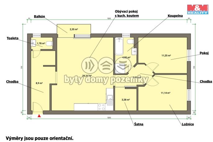 Pronájem, Byt 3+kk, Františkovy Lázně