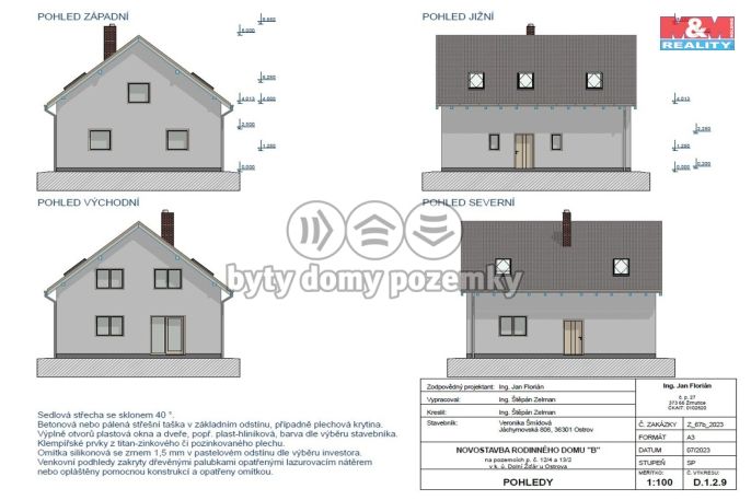 Prodej, Rodinný dům, Ostrov