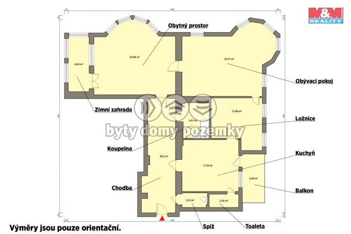 Prodej, Byt 3+1, Vejprty