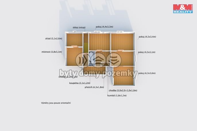 Prodej, Byt 3+1, Klatovy