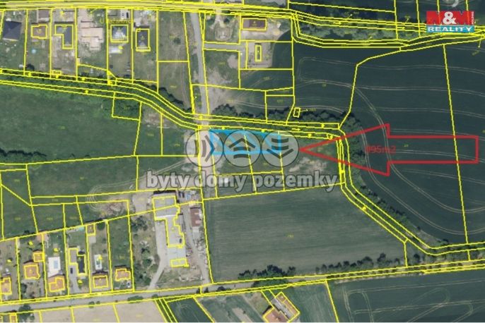 Prodej, Pozemek k bydlení, 995 m², Cítoliby