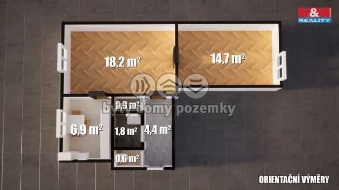 Prodej, Byt 2+1, Rumburk