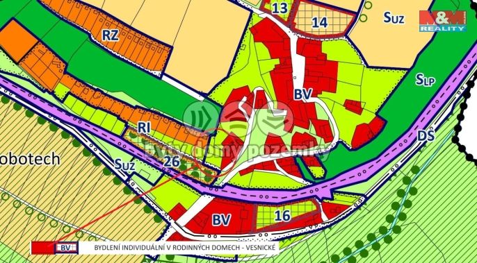 Prodej, Pozemek k bydlení, Bítouchov