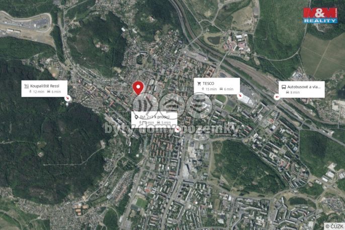 Prodej, Garáž, Most