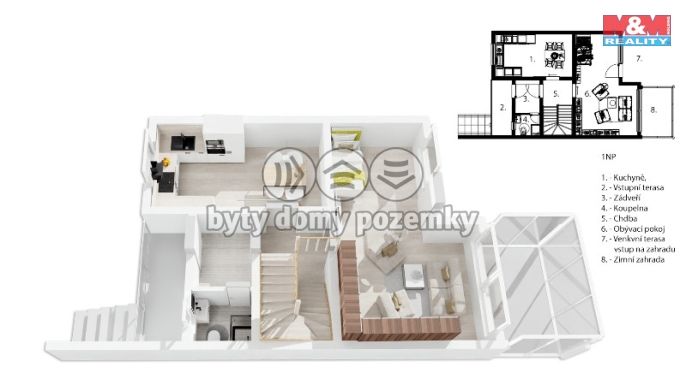 Prodej, Rodinný dům, Kunvald