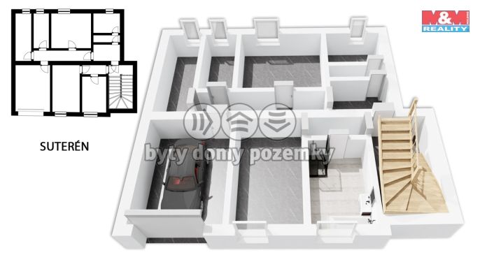Prodej, Rodinný dům, Otinoves