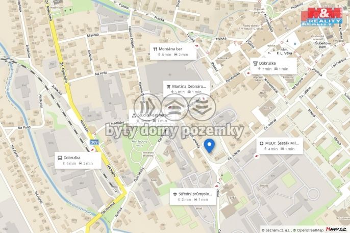 Pronájem, Byt 2+1, Dobruška