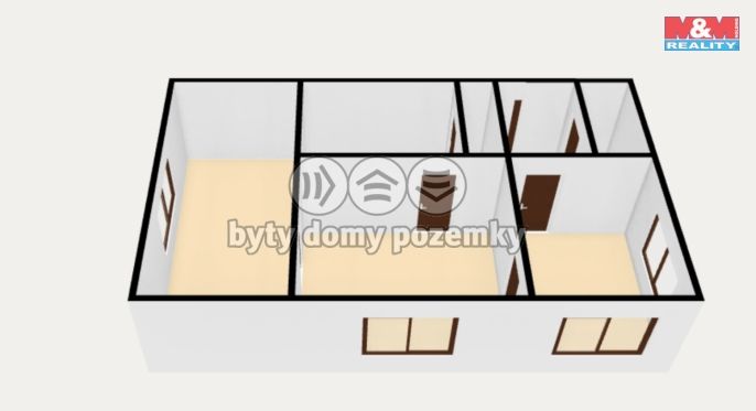 Pronájem, Byt 2+1, Letohrad