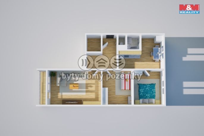 Prodej, Byt 3+1, Ústí nad Labem