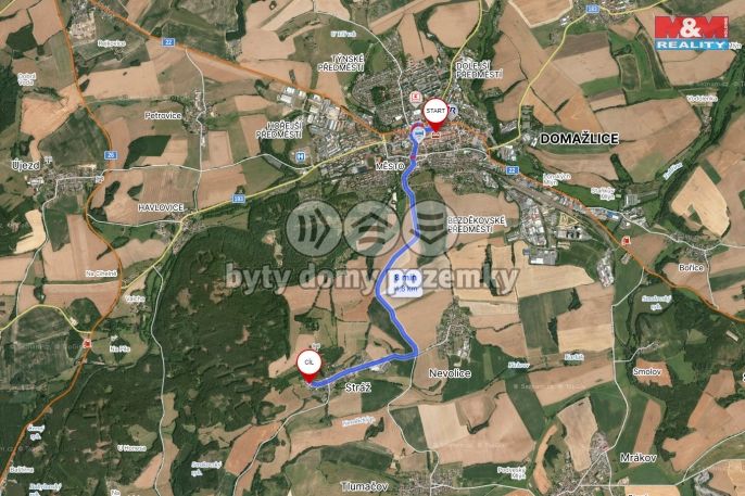 Prodej, Pozemek k bydlení, Stráž