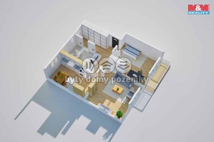 Prodej, Byt 2+1, Litvínov