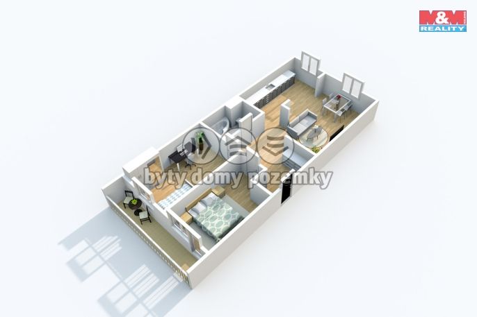 Prodej, Byt 3+1, Krupka