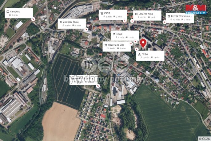 Pronájem, Byt 2+1, Vamberk