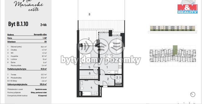 Pronájem, Byt 2+kk, Brandýs nad Labem-Stará Boleslav