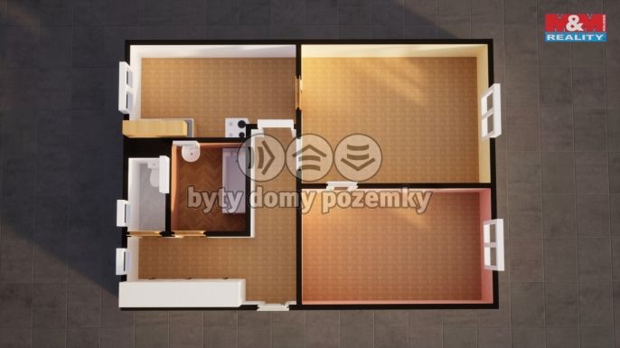 Prodej, Byt 2+1, Ústí nad Labem