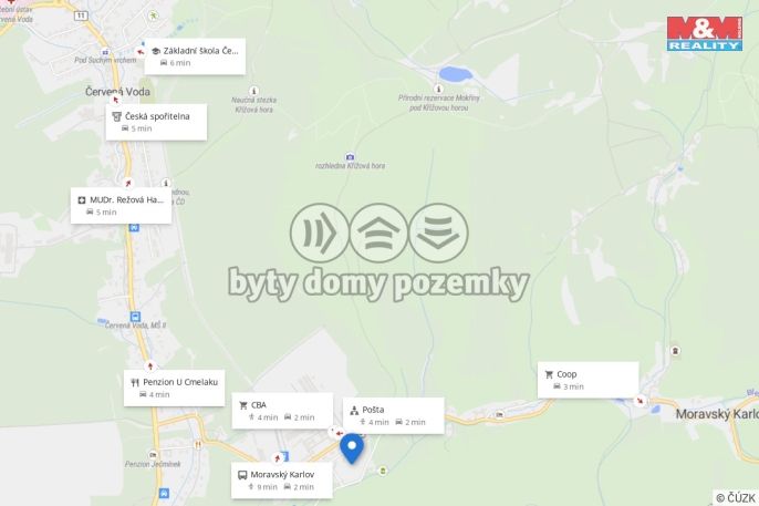 Prodej, Byt 3+1, Červená Voda