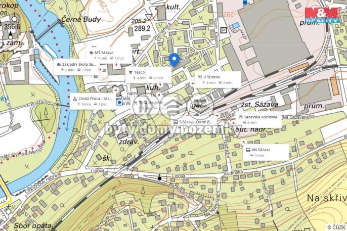 Pronájem, Byt 2+1, Sázava