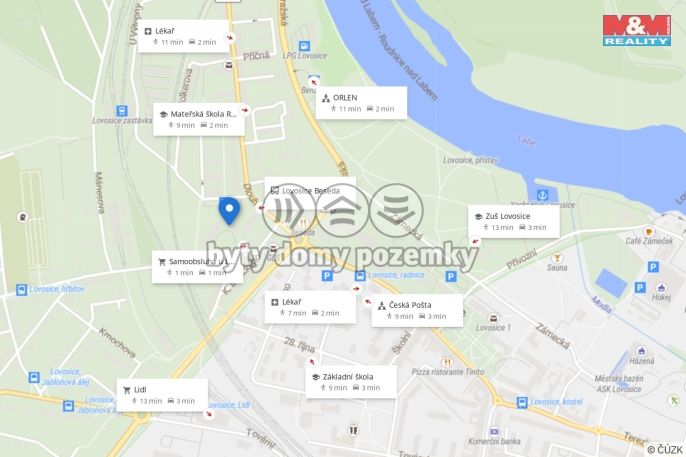 Prodej, Byt 2+1, Lovosice