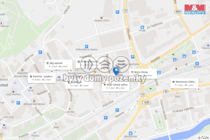 Pronájem, Byt 1+1, Náchod