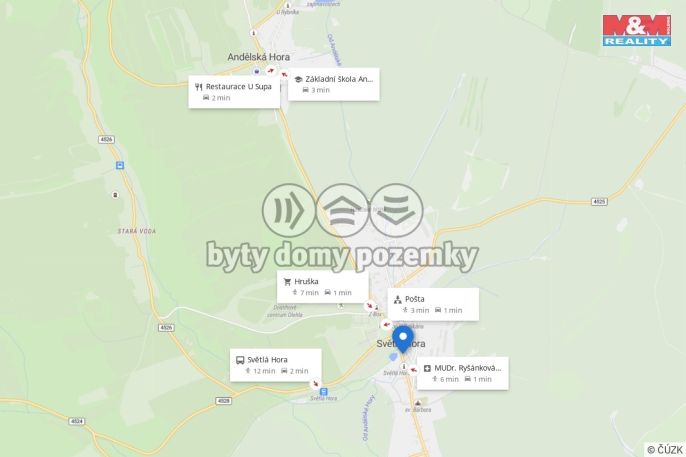 Prodej, Obchod a služby, Světlá Hora