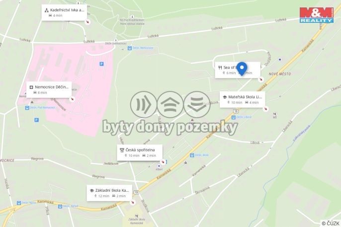 Prodej, Byt 3+1, Děčín
