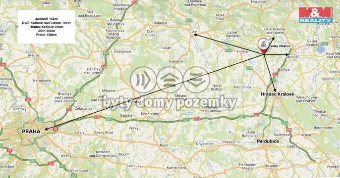 Prodej, Chata, Velký Vřešťov