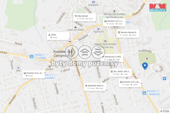 Pronájem, Byt 1+1, Kostelec nad Černými lesy