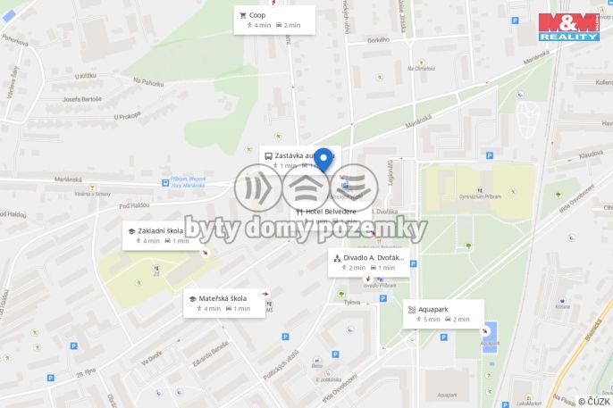 Prodej, Byt 2+1, Příbram