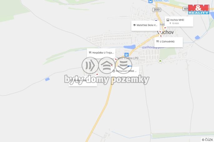 Prodej, Byt 3+kk, Vochov