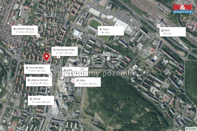 Prodej, Byt 2+1, Most