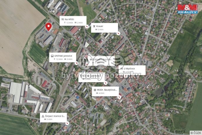 Pronájem, Výrobní objekt, Uhlířské Janovice