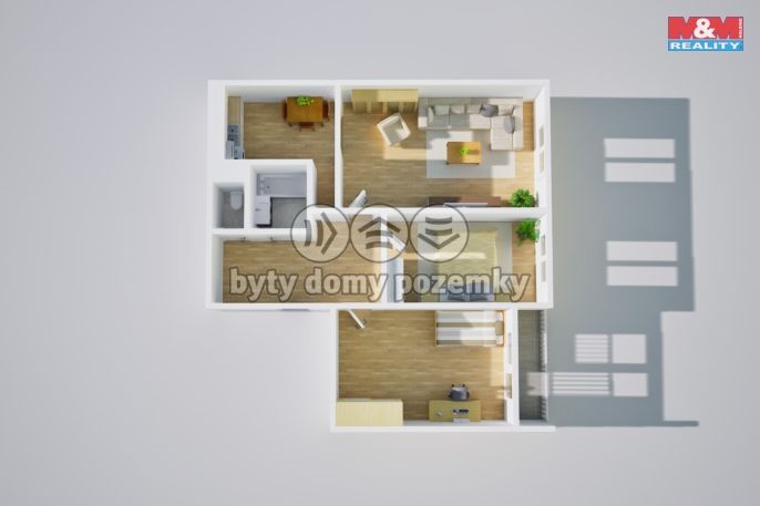 Prodej, Byt 3+kk, Praha