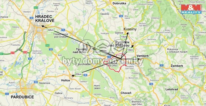 Pronájem, Garáž, Kostelec nad Orlicí