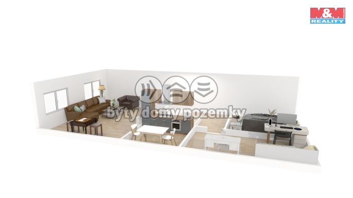 Prodej, Byt 3+1, Rakovník