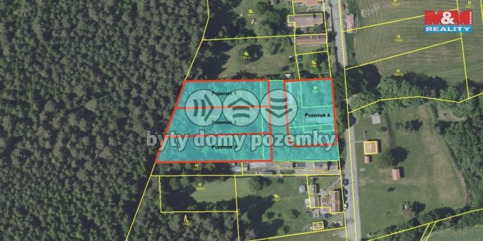 Prodej, Pozemek k bydlení, Jesenice