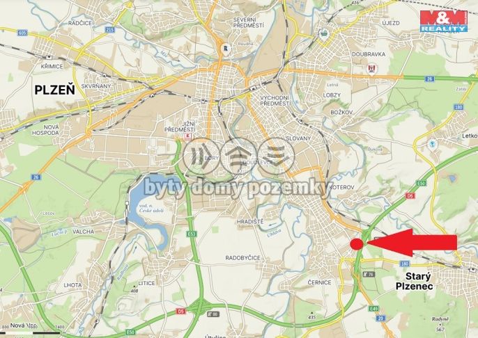 Pronájem, Provozní plocha, Plzeň