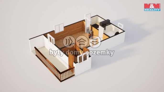 Prodej, Chata, Velké Chvojno