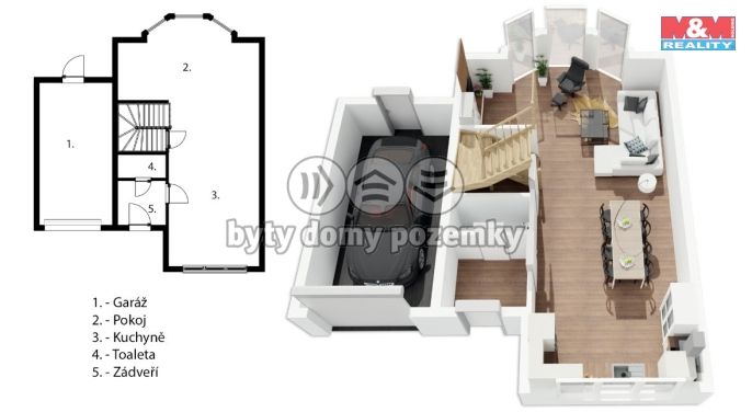 Prodej, Rodinný dům, Hostivice