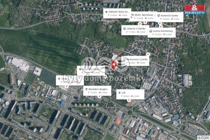 Prodej, Byt 2+kk, Kosmonosy