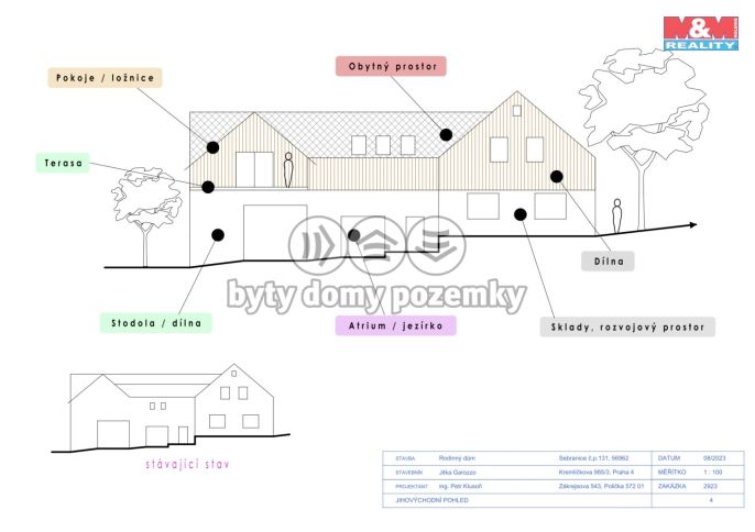 Prodej, Rodinný dům, Sebranice