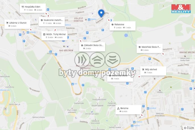 Pronájem, Byt 3+1, Ústí nad Labem