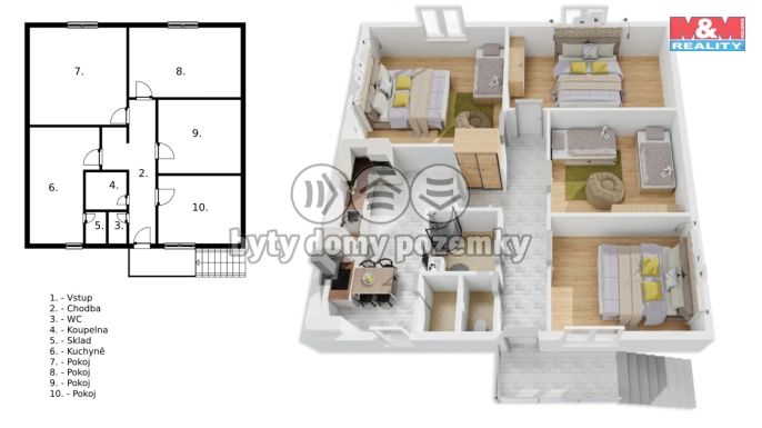 Prodej, Rodinný dům, Březí