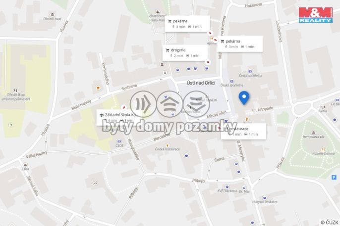 Prodej, Obchod a služby, Ústí nad Orlicí