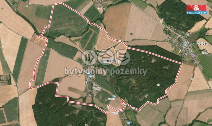 Prodej, Pole, Radkovice