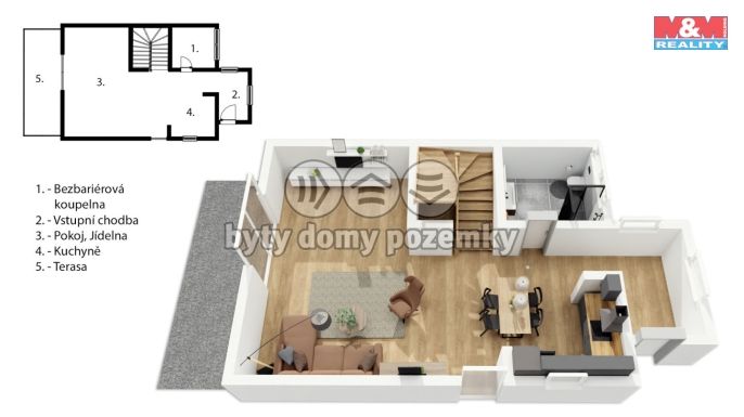 Pronájem, Rodinný dům, Jirny